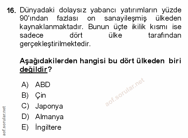 Soru 16