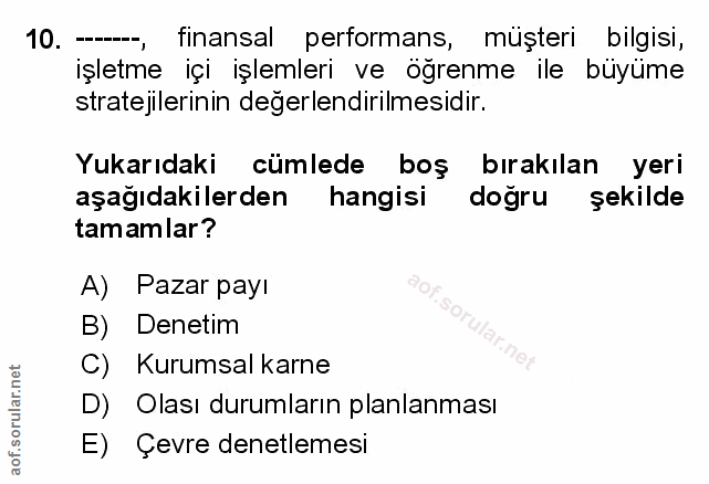 Soru 10