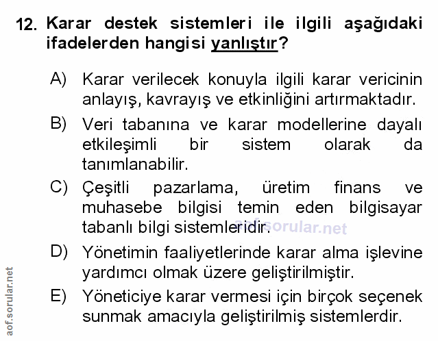 Soru 12