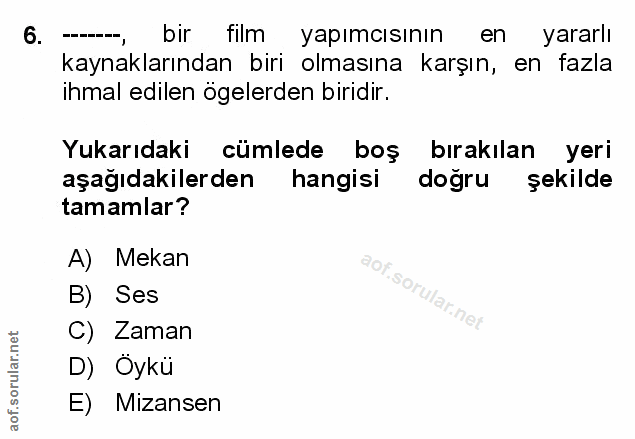 Soru 6