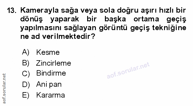 Soru 13