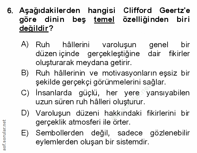 Soru 6