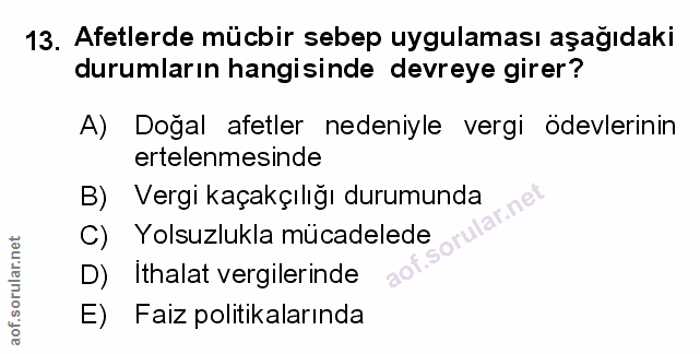 Soru 13
