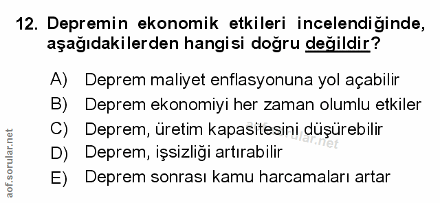 Soru 12