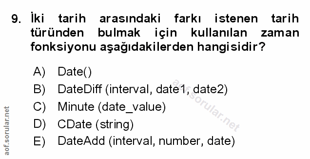 Soru 9