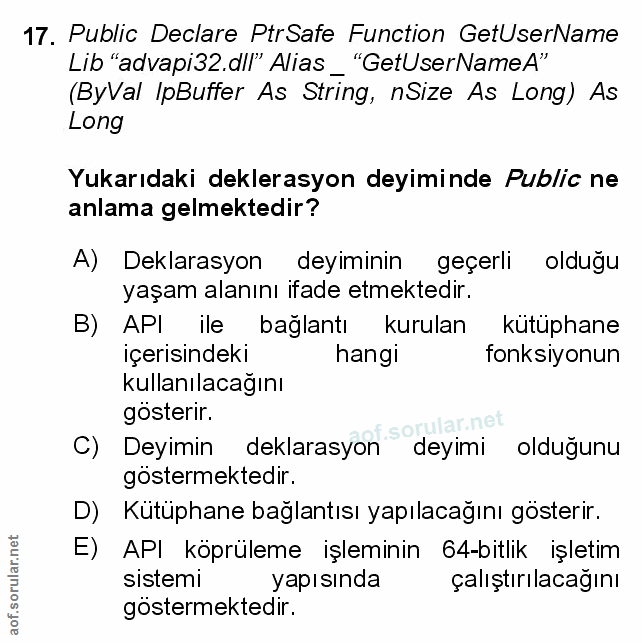 Soru 17