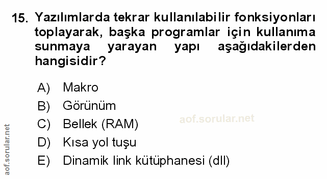 Soru 15