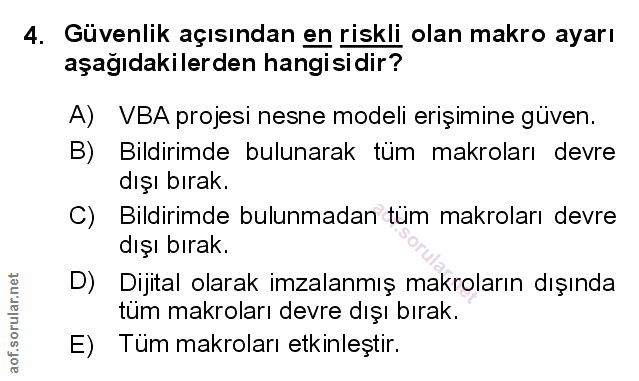 Soru 4