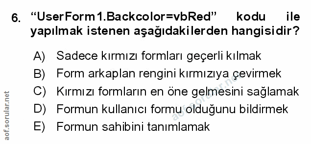 Soru 6