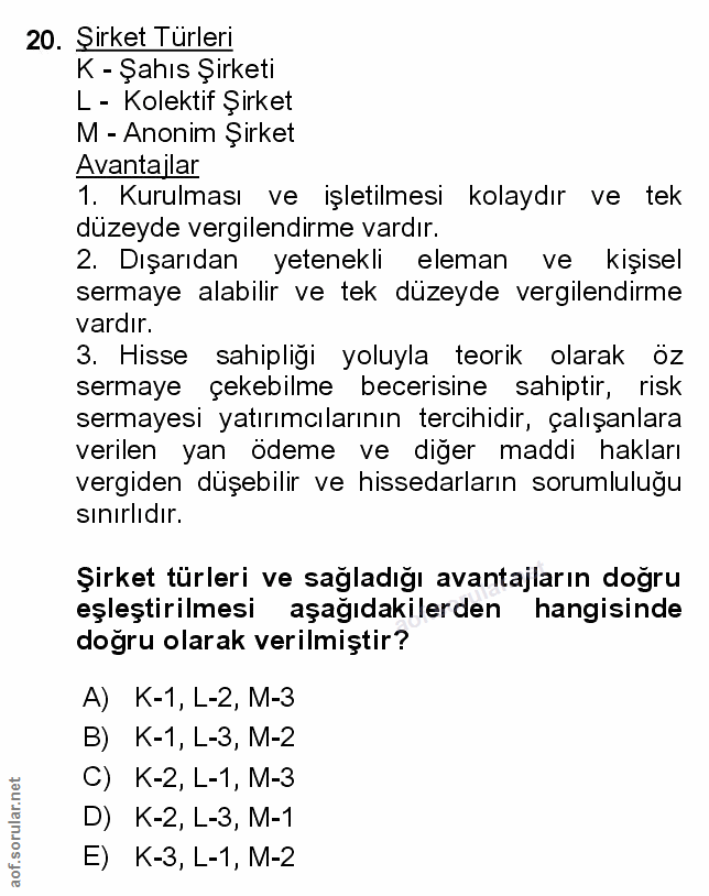 Soru 20