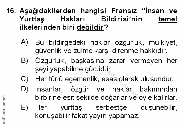 Soru 16