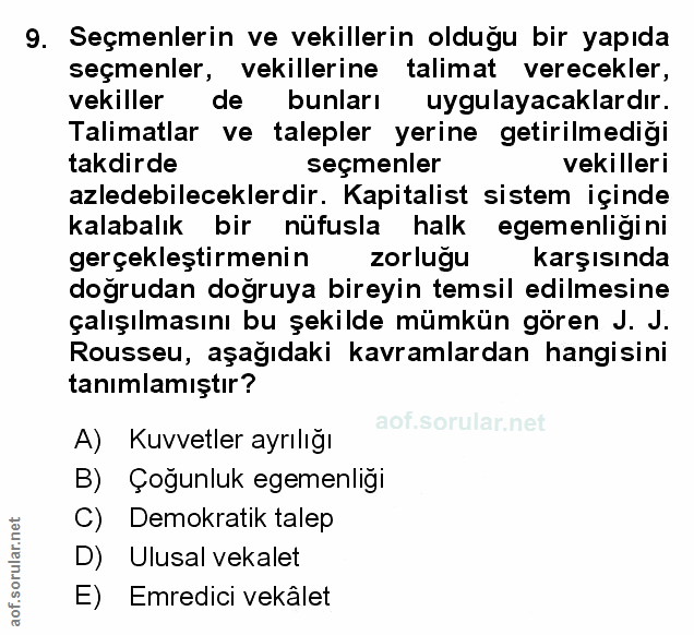 Soru 9