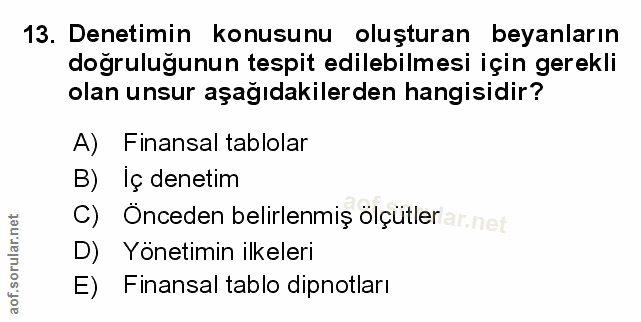 Soru 13