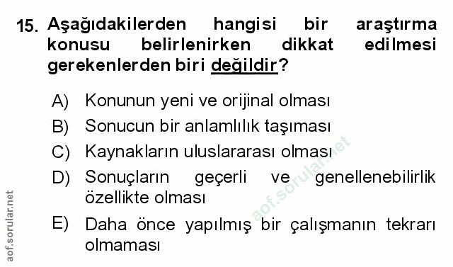Soru 15