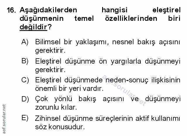 Soru 16
