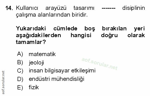Soru 14