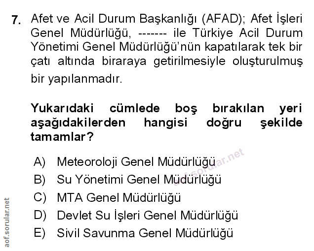 Soru 7