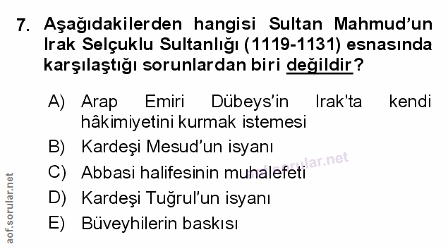 Soru 7