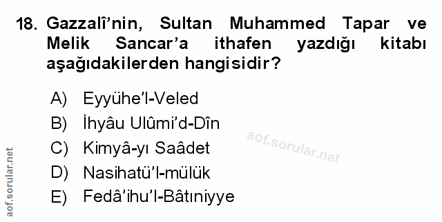 Soru 18
