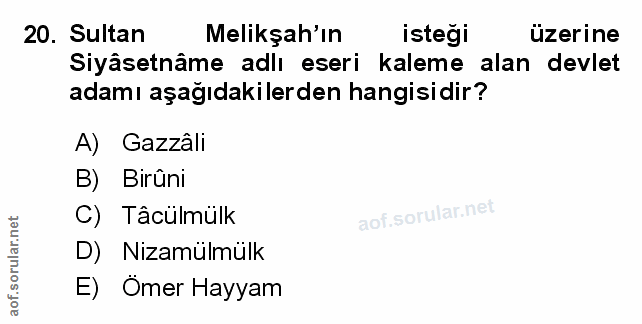 Soru 20