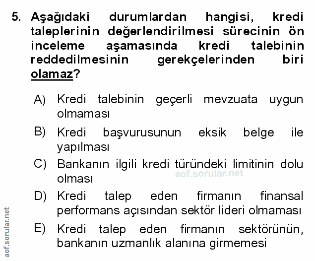 Soru 5
