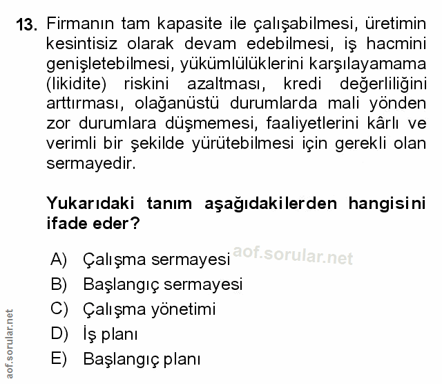 Soru 13