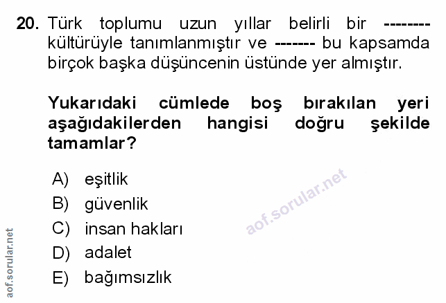Soru 20