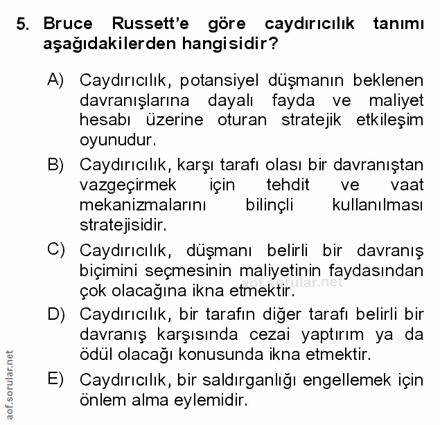 Soru 5