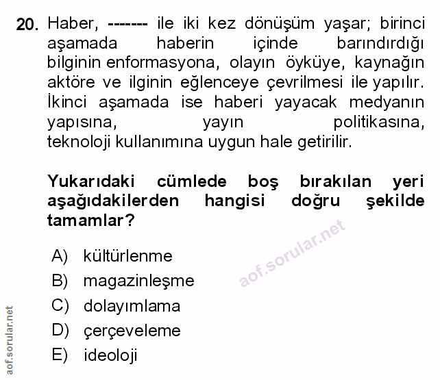 Soru 20