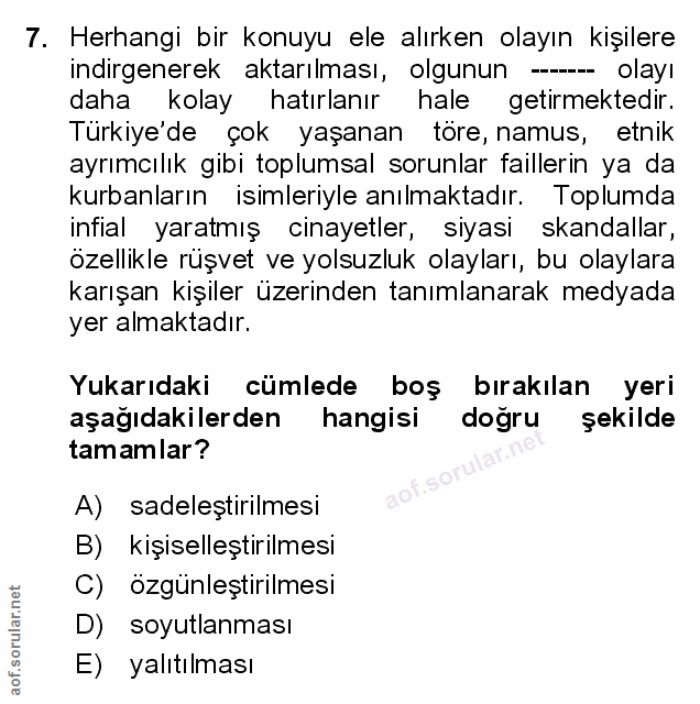 Soru 7