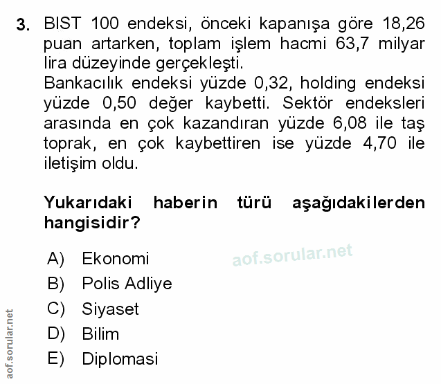 Soru 3