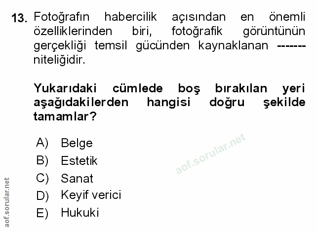 Soru 13
