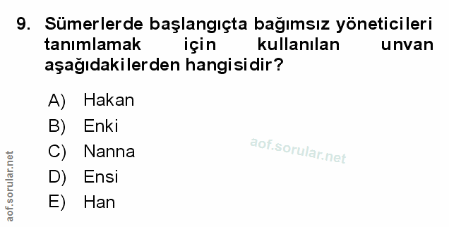 Soru 9