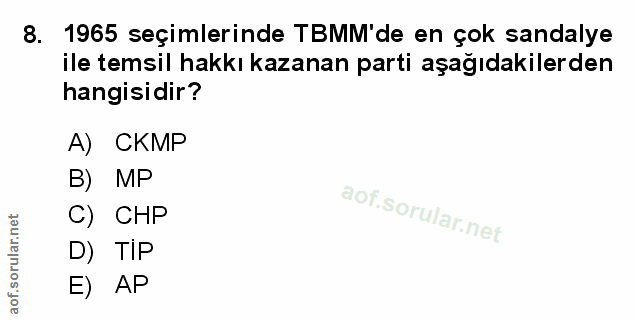Soru 8