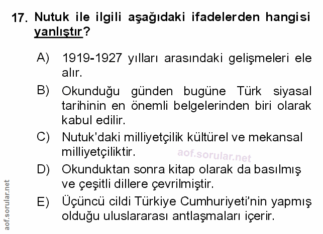 Soru 17