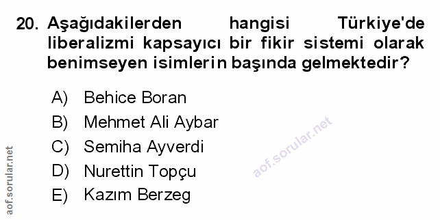 Soru 20