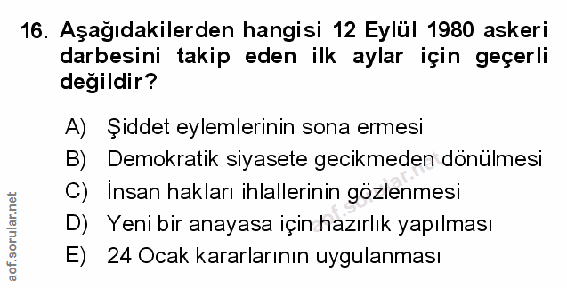 Soru 16