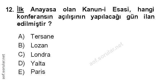 Soru 12