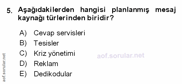 Soru 5