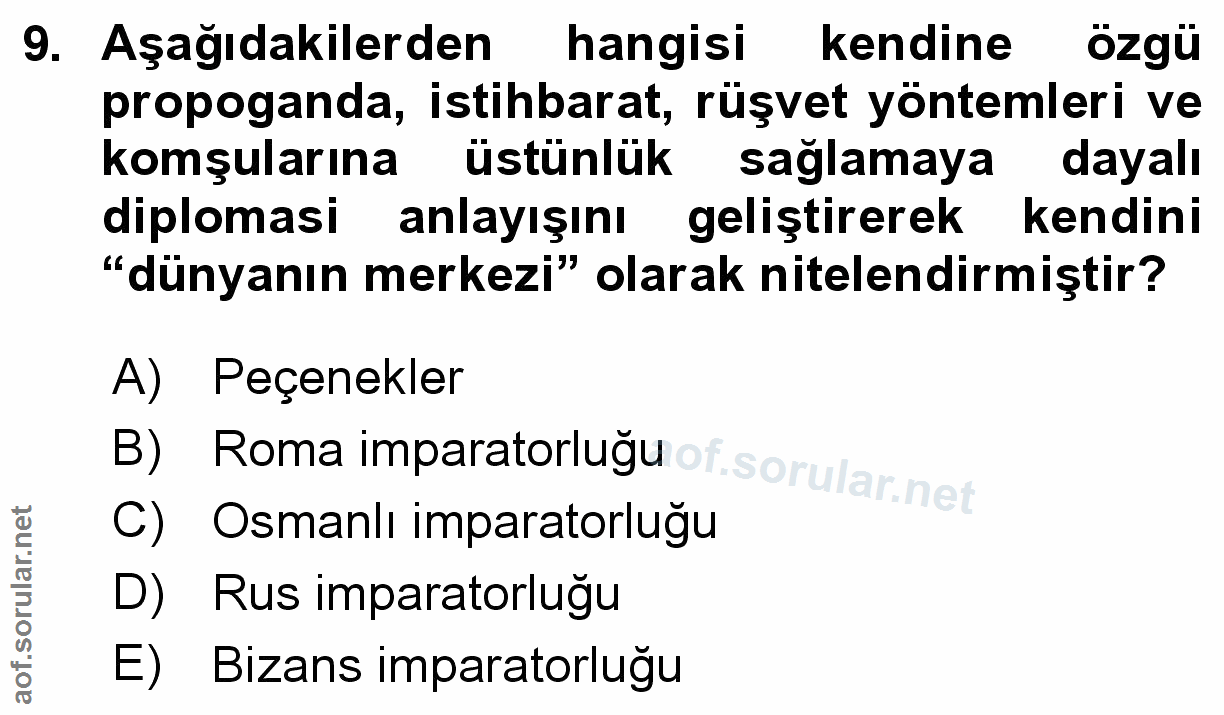 Soru 9