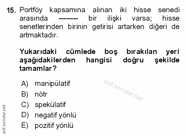 Soru 15