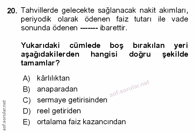 Soru 20