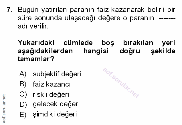 Soru 7