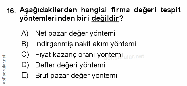 Soru 16