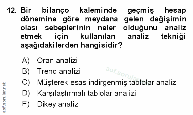 Soru 12