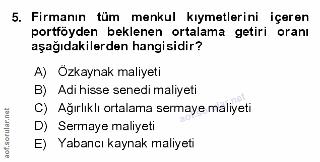 Soru 5