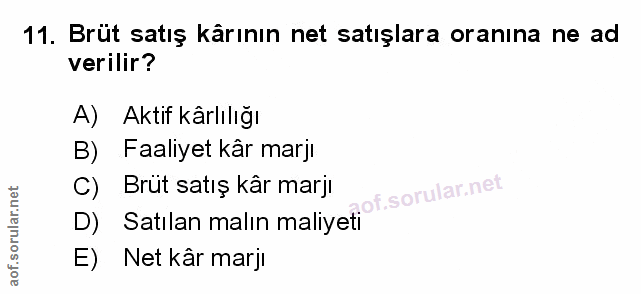 Soru 11