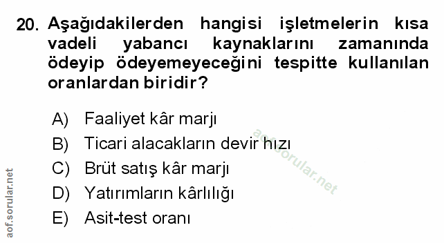 Soru 20
