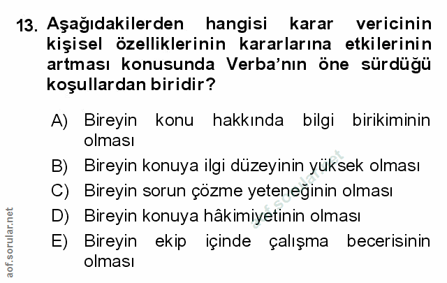 Soru 13