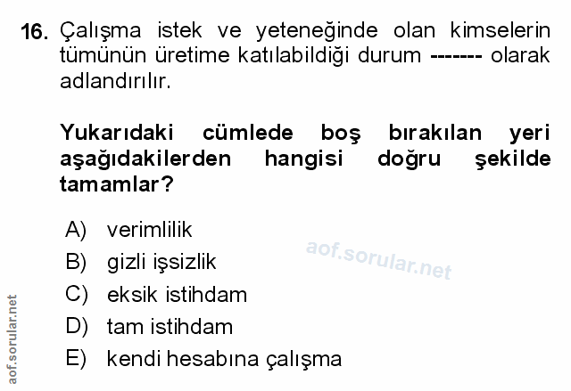 Soru 16